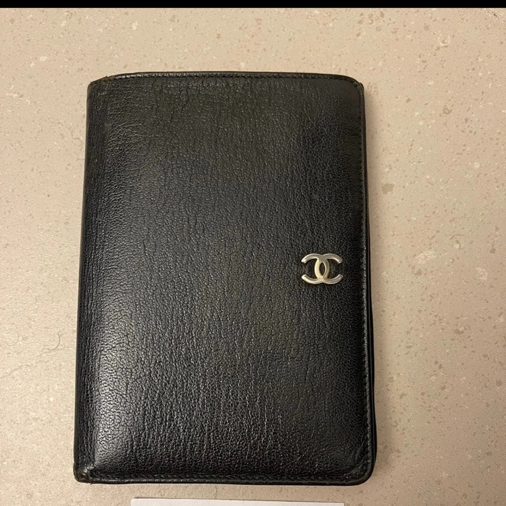 Chanel bifold wallet/passport case